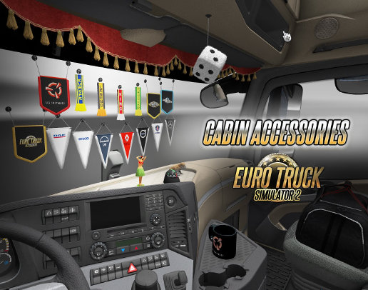 Euro Truck Simulator 2 – Cabin Accessories